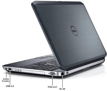 تصویر پورت های لپ تاپ استوک DELL Lataitude E5530